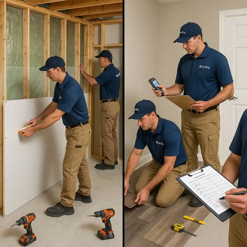 Repairs and Reconstruction process in Elba, AL